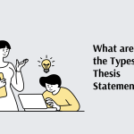 Thesis Statements Educational Presentation in Grey Yellow Illustrative Style 1