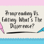 Colorful Proofreading Checklist and Quiz 1